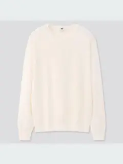 スーピマコットンクルーネックセーター