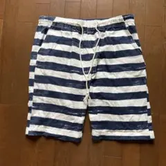 ストライプショートパンツ XL