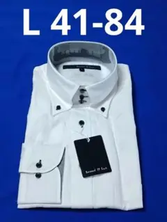 ♦BERNARD 29 EAST♦L 41-84♦白 メンズワイシャツ長袖