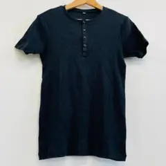 【トップバリュ】Mサイズ　ヘンリーネックTシャツ