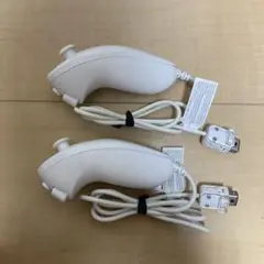 Wiiヌンチャク★シロ★2個★任天堂★純正