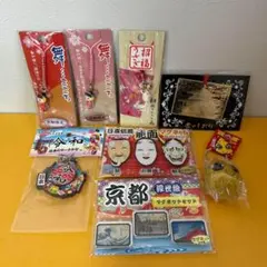 京都 ご当地グッズ（8点セット）舞妓、クリップ、舞妓福守り