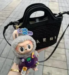 MARNI かごバッグ ローシェンナブ ショルダーバッグ