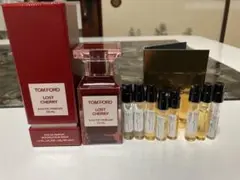【トムフォード】ロストチェリー50mlボトル&ミニ香水8本+α【総量70ml!】