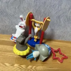 マクドナルド ハッピーセット たべっ子どうぶつ おもちゃ マダガスカル セット