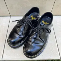Dr. Martens ブラックレザーシューズ 7 (US)