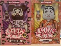 BE@RBRICK - ベアブリック　バカ殿　変なおじさん　400%のみ　フィギュアセット　志村けん MEDICOM TOY - 志村けんの大爆笑展 バカ殿様 400% ベアブリック