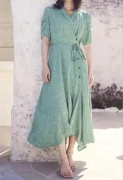 rirandture リランドチュール カシュクールアシメワンピース　M