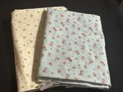 夏素材布　　２枚　　　　　　　　　　　　　　　新品未使用品