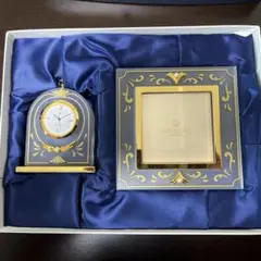 MIKIMOTO 置き時計　フォトフレーム　セット