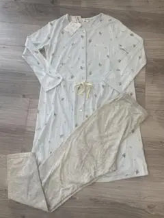 新品　ローズマダム　マタニティパジャマ　Lサイズ　サックス　長袖