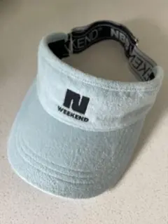 美品　NBB WEEKEND エヌビービーウィークエンド サンバイザー