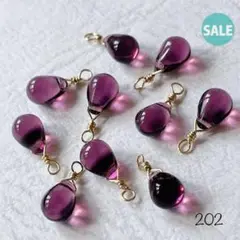 202 チェコドロップビーズ sale!!!