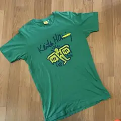 Keith Haring グラフィックTシャツ L 緑