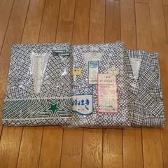 【新品】浴衣 お寝巻き 紳士L3枚　介護