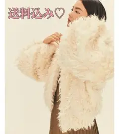 【値下げ中】CASA FLINE × 矢野未希子 ボリュームエコファーコート
