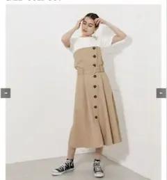 AZUL by moussy 2way トレンチベアワンピース