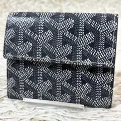 【未使用級】ゴヤール コンパクトウォレット マリニー グレー コインケース