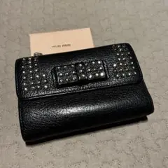ミュウミュウ 限定 二つ折財布