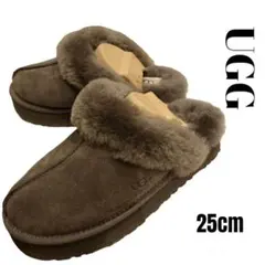 UGG DISQUETTE シープスキンサンダル アグ ディスケット 25