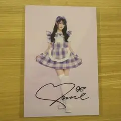 pixelribbon 真白美央 ブロマイド サイン入り