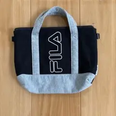 FILA ハンドバッグ 黒/グレー