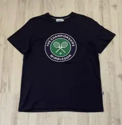 ウィンブルドン　Wimbledon Tシャツ L ネイビー