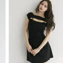 andMary AM1325 Bebe mini dress（ブラック）