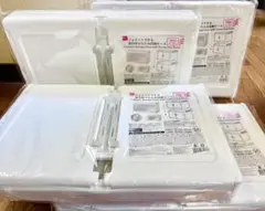 ダイソージョイントできる扉付折りたたみ収納ケース大サイズ4個