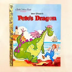 新品/ディズニー英語絵本 ゴールデンブック 洋書 ピートとドラゴン dwe