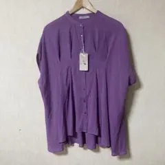 リファインドワークス　ブラウス パープル