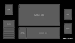 ガンダムカードゲーム　プレイマット　ハーフサイズ　新品未開封　滑り止め　c