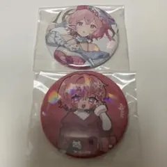 ローソン 大妖怪 nqrse なるせ 缶バッジ ホロ レア