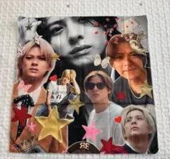 ナンバーアイ　Number_i 平野紫耀　スクエアタペストリー