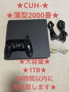 PlayStation4 PS4 本体 1TB CUH-2000BB01