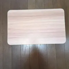 折りたたみテーブル 淡い木目調