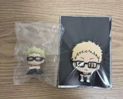 ハイキュー　ししゅうデコバッジ おねむたん　月島蛍
