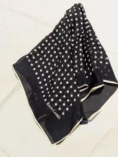 訳あり品♡Ralph Lauren シルクドットミニスカーフ&ポケットチーフ