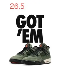 Air Jordan 4 undefeated 26.5