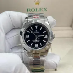 ROLEX 自動巻き ステンレススチール ブラック