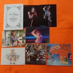 倖田來未 まとめ売り (ポストカード•シール等) ８点セット