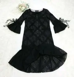 シャネル ❤️おリボンレース総柄❤️お嬢様 ワンピース❤️タグ付き新品同様❤️