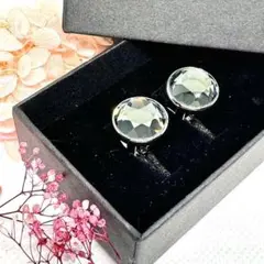 カフス　グレー　クリスタル　結婚式　披露宴　ゲスト　円形　結婚式　Nx1
