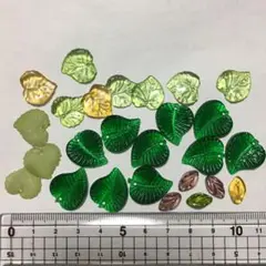 葉っぱビーズ☆まとめ売り