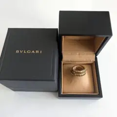 ブルガリトゥボガスリング 美品 イエローゴールド スネークスネイク