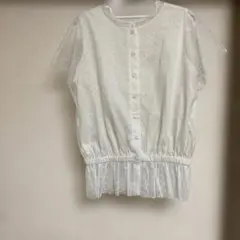 CAPRICIEUX LEMAGEドット柄 ブラウス美品