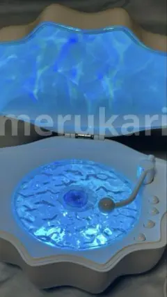 美品／シェル スピーカー／レコード風／ルームライト／ルームランプ