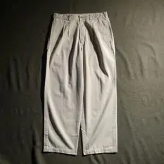 90s Bugle Boy Company 2タックバギー　ワイド　チノパン