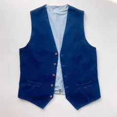 CIRCOLO1901 コーデのアクセントに　デニムタッチ　ジレ　サイズ５０