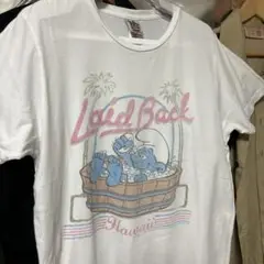 アメリカ古着・ジャンクフード・スマーフ柄・プリントTシャツ・Sサイズ